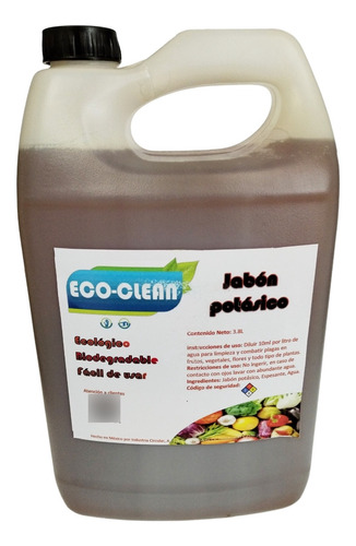 Jabón Potásico 3.8 L Eco-clean