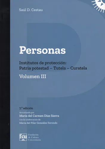 Personas Volumen 3, De Saúl D Cestau. Serie Personas, Vol. 3. Editorial Fcu, Tapa Blanda, Edición 7 En Español