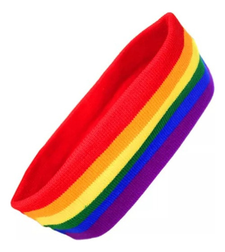 Diadema Cintillo Arcoíris Lgbt Bandera Comunidad Lgtbq + Gay