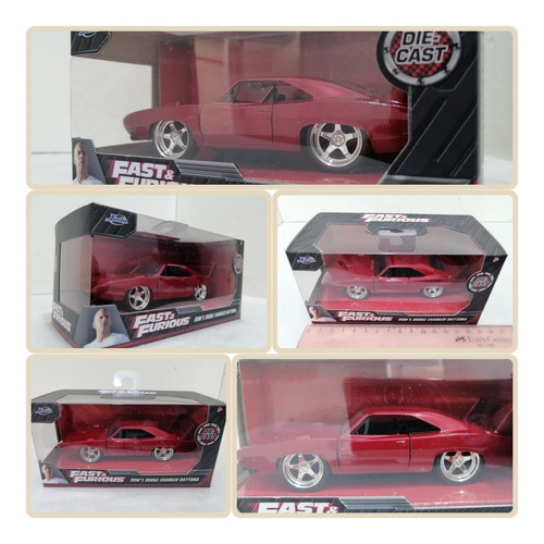 Dodge Daytona, Rapido Y Furioso, Escala 1/32, 13cms Largo 