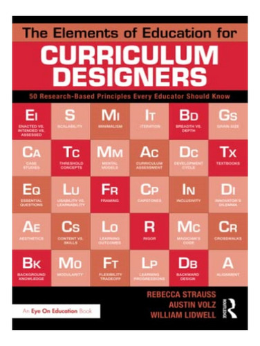 The Elements Of Education For Curriculum Designers - R. Eb10