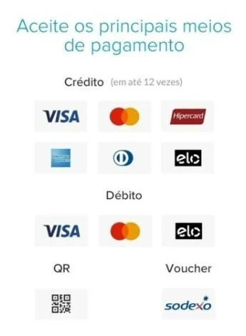 Imagem 3 de 3 de Máquina De Cartão Point Mini - Promoção Somente Hoje