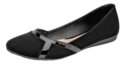 Zapato De Piso Dama Balerina Clasben 180863 Negro 22-26 T4 