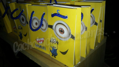 10 Bolsitas Golocinas Sorpresitas Gigantografia Minions