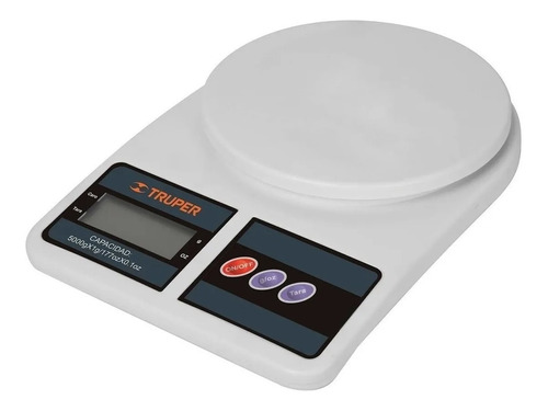 Balanza Gramera Digital Truper 5 Kg Lcd Con Función De Tara 