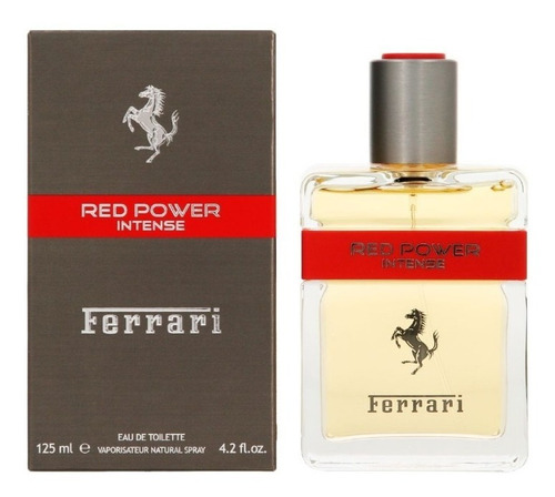 perfume ferrari red power intense