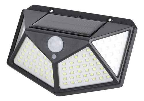 Lámpara Solar De Pared Con 100 Led Y Sensor De Movimiento