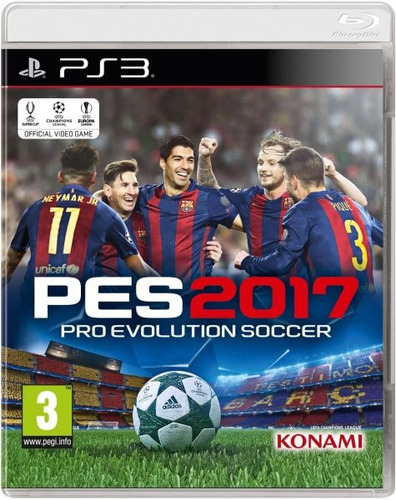 Pes 2017 Pro Evolution Soccer Ps3 Fisico Original Nuevo W.m