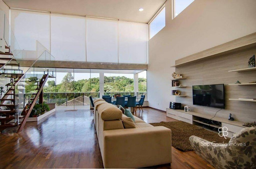 Imagem 4 de 30 de Casa Com 4 Dormitórios À Venda, 507 M² Por R$ 1.700.000,00 - Condomínio Quintas De São Fernando - Cotia/sp - Ca2243