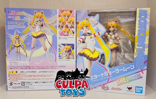 --- Culpatoys Sailor Moon T Sh Figuarts Bandai 100% Original (Usado)