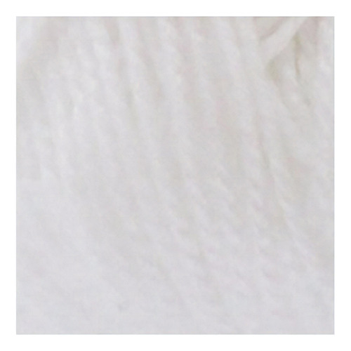 Bolsa Coats 6 Pzas Estambre Liso Brillante Kiddy Soft Cisne Color Blanco 0012