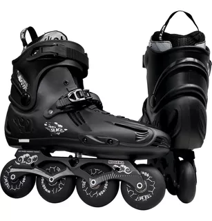 Patines Lineales Freestyle Slm Profesionales - Negro