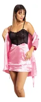 Comprar Lindas Batas De Seda +vestido;lencería Ropa De Dormir