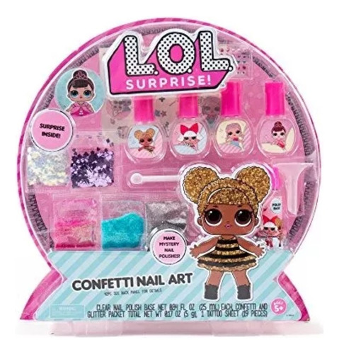 Lol Surprise Confetti Nail Art De Horizon Group Usa