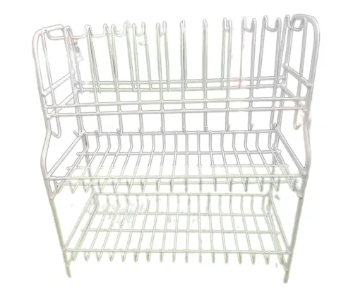 comprar Escurridor De Platos Platera Acero Plastificado 3 Niveles