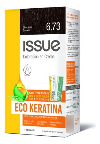 Kit Color Tinta Issue Keratina N.6.73