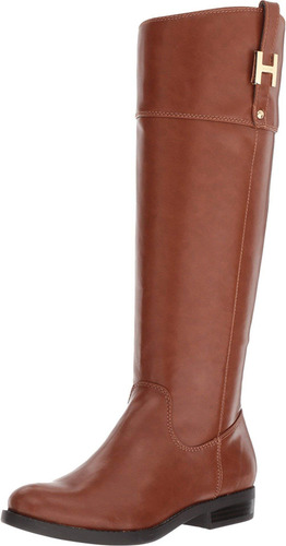 Bota Equestre Tommy Hilfiger Shyenne 3 Feminina Com Conhaque