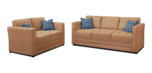 Sala Gissela Haspe Beige Mueble Sofa Pieza Sala Plaza