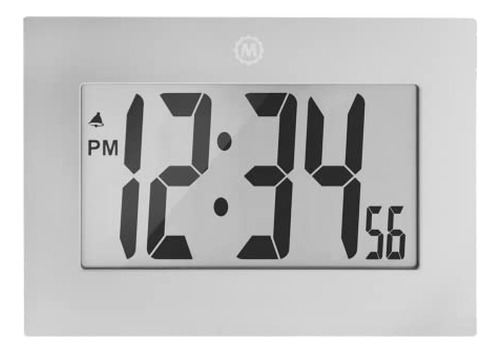 Reloj De Pared Marathon  Digital Grande Con Pantalla De 8 ,