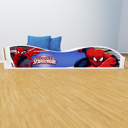 Cama Infantil Modelo Spiderman De 1 Plaza | MercadoLibre