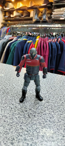 Dc Multiverse Deadshot, Arkham Knight, 4 Pulgadas!!! (Usado)