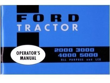 Manual Usuario Para Ford Tractor Guia Operador Fusibl Fluido