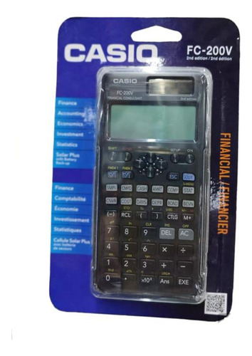 Calculadora Casio Financiera Fc200v 2