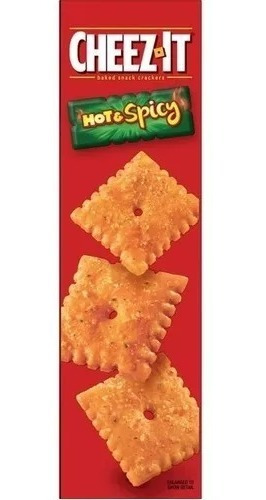 Cheez-it Caja De Galletas Cuadradas De Queso Picantes 351gr