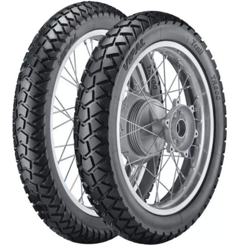 Par Pneu Tornado Xre 300 90/90-21 + 130/80-18 Tr300 Vipal