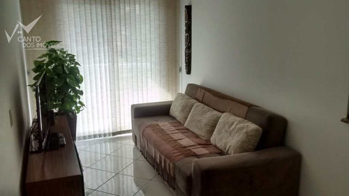 Imagem 16 de 30 de Apartamento Com 1 Dorm, Canto Do Forte, Praia Grande - R$ 220.000,00, 50m² - Codigo: 84 - V84