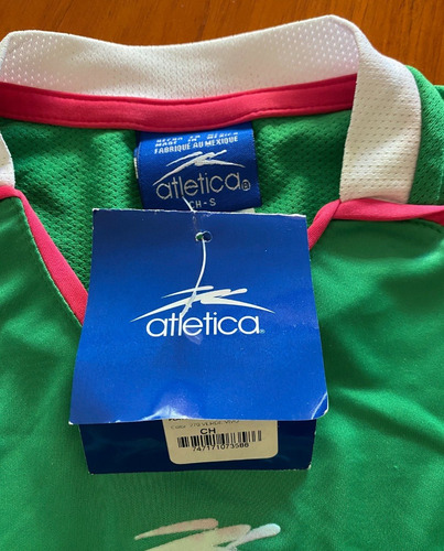 Atlética Jersey México Selección Olímpica Atenas 2004