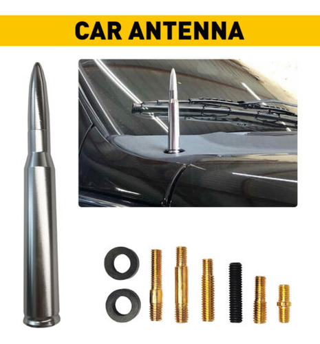 Silver Bullet Antenna 50 Cal For Chevrolet Silverado 150 Ggg