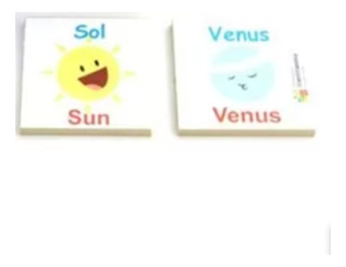 Didacticios Juego Memoria Sistema Solar Aprendizaje Bilingue