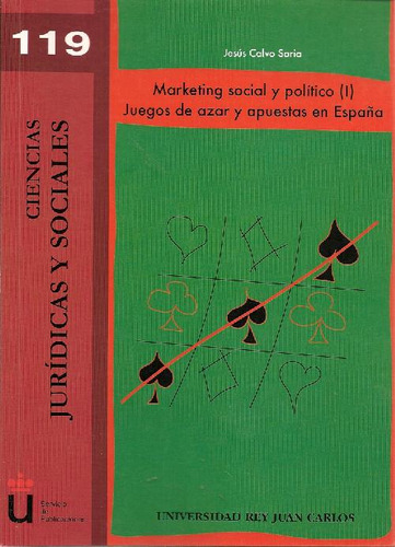 Libro Marketing Social Y Político ( I ) Juegos De Azar Y Apu