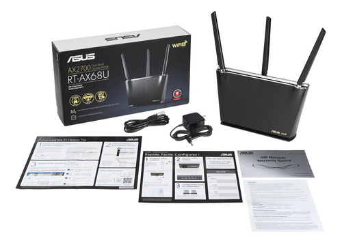 Router Asus Rt-ax68u Ax2700 Wireless Dual-band Gigabit Wifi6