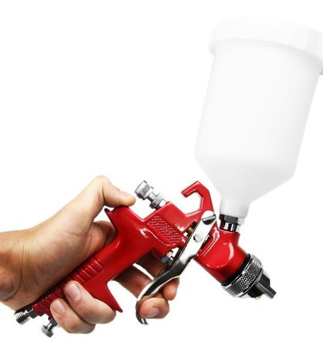 Imagem 4 de 5 de Pistola De Pintura Hvlp P/ 600 Ml Com Bico 1.4 Mm Leetools
