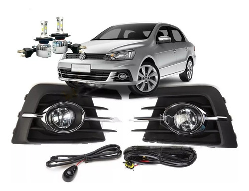 Kit Full Neblineros Led Volkswagen Voyage 1.6 2017 2018 2019