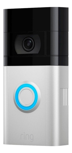 Timbre Ring Doorbell 4 Smart Wi-fi Video Alexa Satin Niquel
