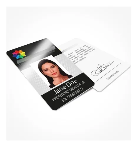 Carnet Pvc Impresión Térmica