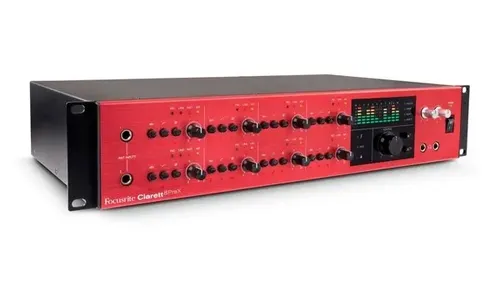 Interface Áudio Focusrite Clarett 8 Pre X Thunderbolt - Nf-e