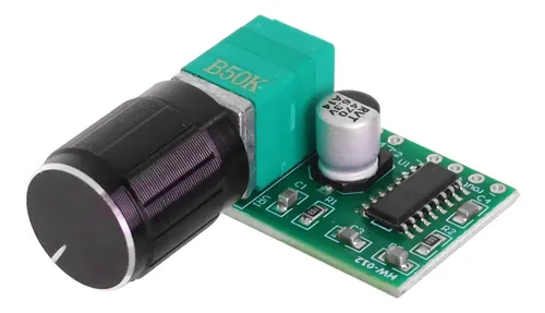 Modulo Nob 3x Módulo Amplificador Pam8403 Com Volume E Knob | MercadoLivre