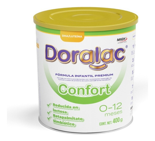 Doralac Coort Formula Iantil Premium 400g Sabor Sin Sabor