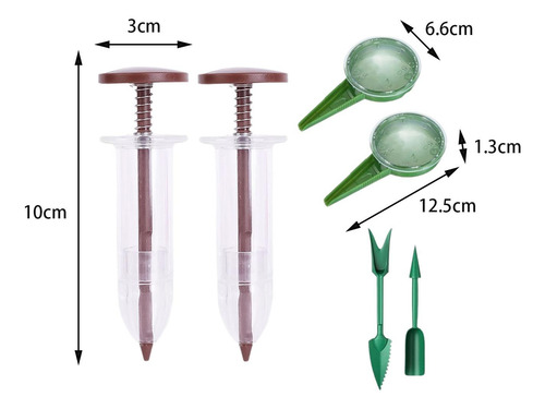Dispensador De Semillas Para Siembra De Jardín, Café