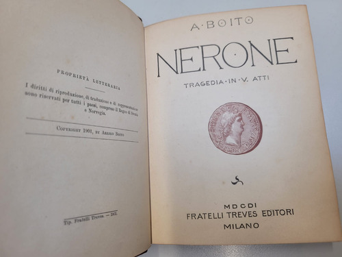 Nerone - A. Boito - En Italiano (Usado)