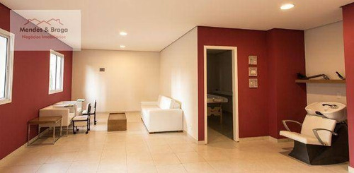 Apartamento À Venda, 75 M² Por R$ 487.500,00 - Vila Augusta - Guarulhos/sp - Ap0330