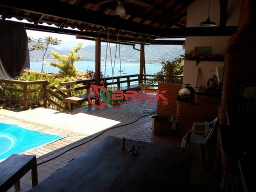 Imagem 6 de 18 de Excelente Casa De Praia Em Condomínio Com 3 Quartos Sendo 1 Suíte Com Vista Para O Mar Em Angra Dos Reis - Ca01249 - 34680068