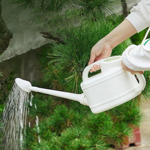 . Regadera Grande Para Jardín, 4 L De Largo, Para Plantas,