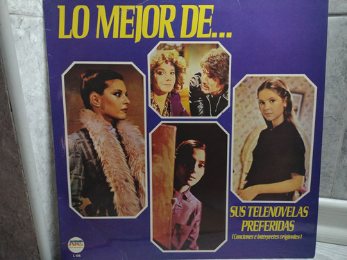 Lo Mejor De Las Sus Telenovelas Preferidas Lp Vinilo Ex