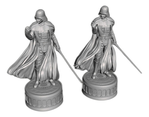 Star Wars Darth Vader - 3 Poses Stl Obj Impresión 3d
