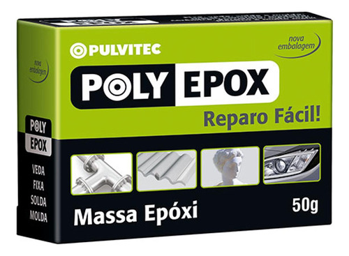 Durepoxi Polyepox  50gr Pulvitec C/12 Unidades